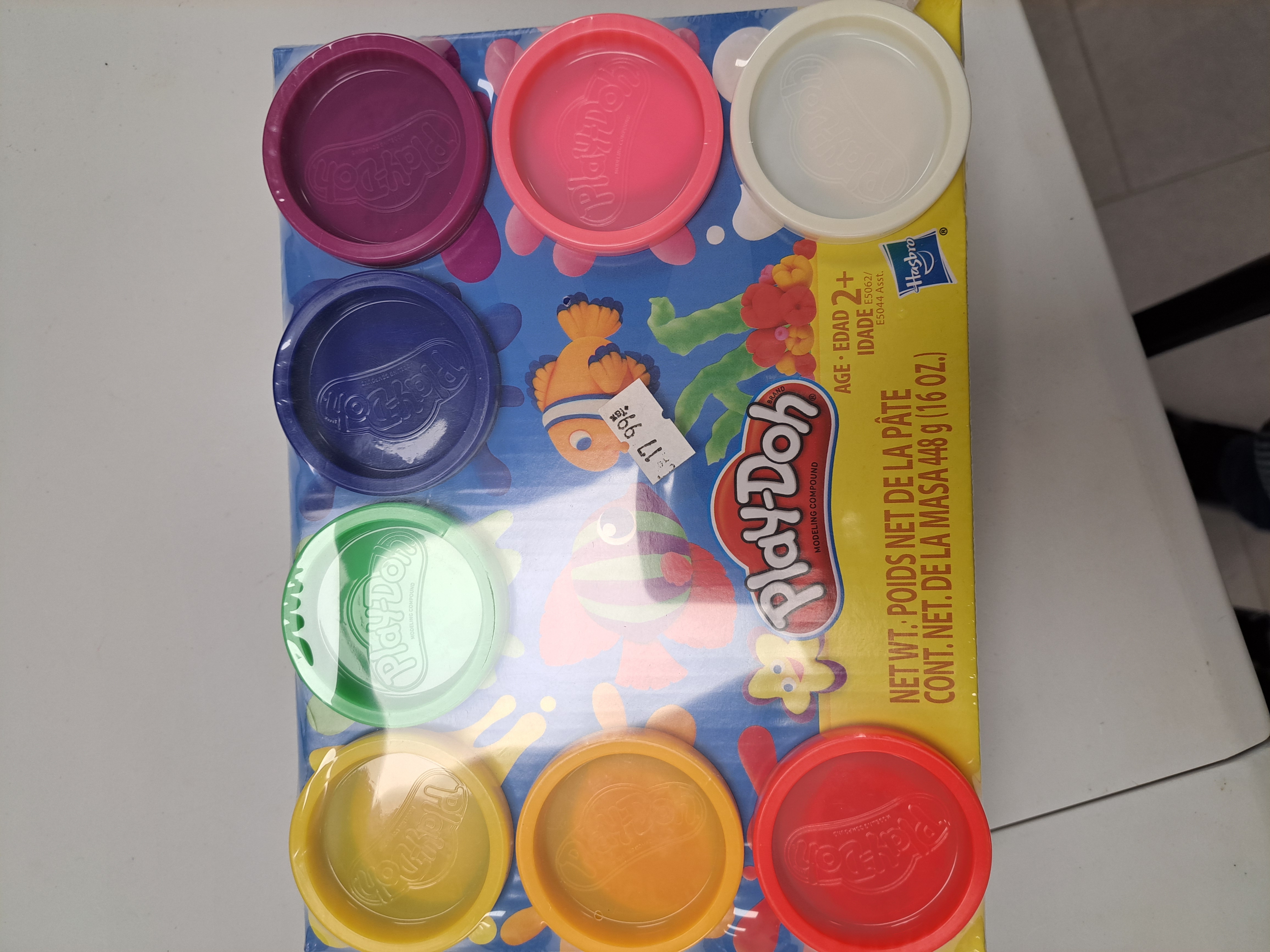 play-doh lot de 8 arc-en-ciel